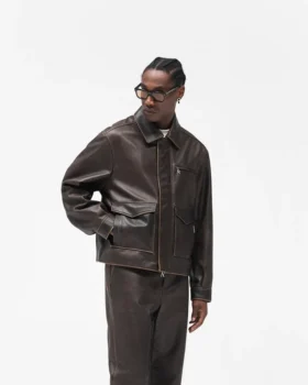 Sunfade Leather Jacket
