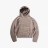 Textured Borg Hoodie