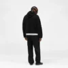 Textured Borg Hoodie