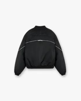Zip Back Bomber Jacket