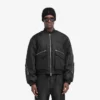 Zip Back Bomber Jacket