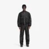 Zip Back Bomber Jacket